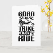 生まれトライク カード (黄色い花)