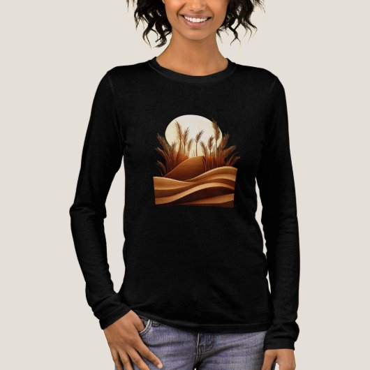 生まれハートで目立つ トライブレンドＴシャツ (正面)