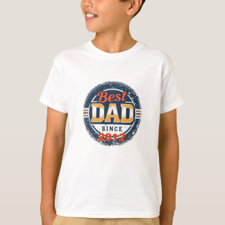 生まれパパへパーソナライズされた- Year Kids' T-Shirt Tシャツ