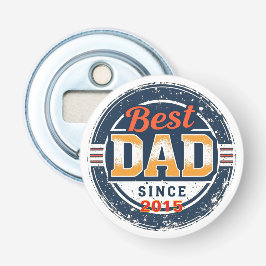 生まれパパへ – 年パーソナライズされたボトルオープナー 栓抜き