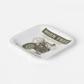 生まれフリーチョッパーズオートバイマサチューセッツ ペーパープレート (傾斜あり)