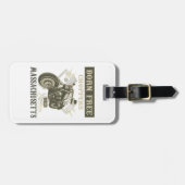 生まれフリーチョッパーズオートバイマサチューセッツ ラゲッジタグ (正面横)