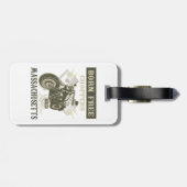 生まれフリーチョッパーズオートバイマサチューセッツ ラゲッジタグ (裏面横)