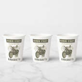 生まれフリーチョッパーズオートバイマサチューセッツ 紙コップ