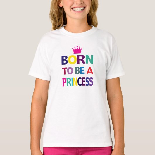 生まれプリンセス Tシャツ (正面)