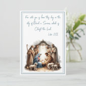 生まれベツレヘムで – 世界の光 シーズンカード (スタンド正面)