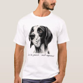 生まれポイントへ – インプレス！ Tシャツ (正面)