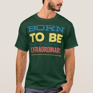 生まれ並に Tシャツ