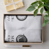 生まれ乗りにグラフィックプリントデザイン 薄葉紙 (ギフト)