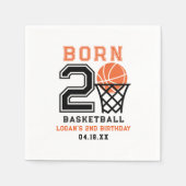 生まれ二 | スポーツ少年の二歳の誕生日 スタンダードカクテルナプキン (正面)