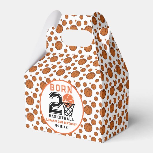 生まれ二 | スポーツ少年の二歳の誕生日 フェイバーボックス (裏面サイド)