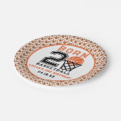 生まれ二 | スポーツ少年の二歳の誕生日 ペーパープレート (アングル)