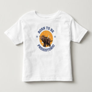 生まれ先史時代のウールマンモスベビー トドラーTシャツ
