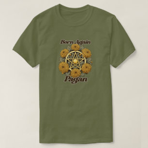 生まれ再異教のび Tシャツ