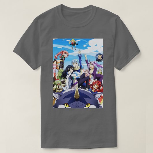 生まれ変わった粘液 Tシャツ (デザイン正面)