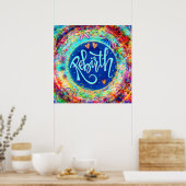 「生まれ変わり」のインスピレーションポスター ポスター (キッチン)