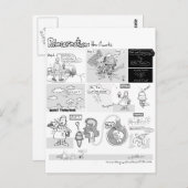 生まれ変わり – 仕組み ポストカード (正面/裏面)