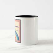 生まれ変わるエコフレンドリー – コーヒーマグ ツートーンマグカップ (中央)