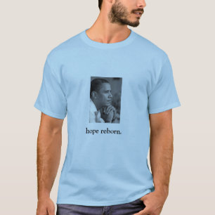 生まれ変わるオバマの希望(前部だけ) Tシャツ