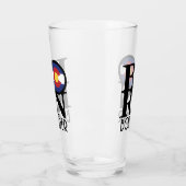 生まれ大きい石 タンブラーグラス (左)