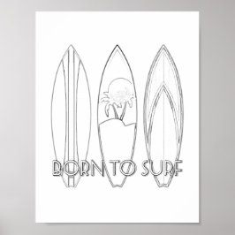 生まれ大人塗りポスター ポスター