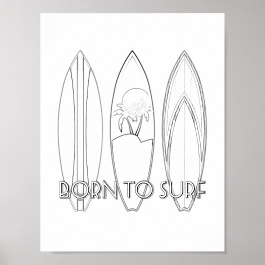 生まれ大人塗りポスター ポスター (正面)