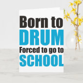 生まれ太鼓 カード (黄色い花)