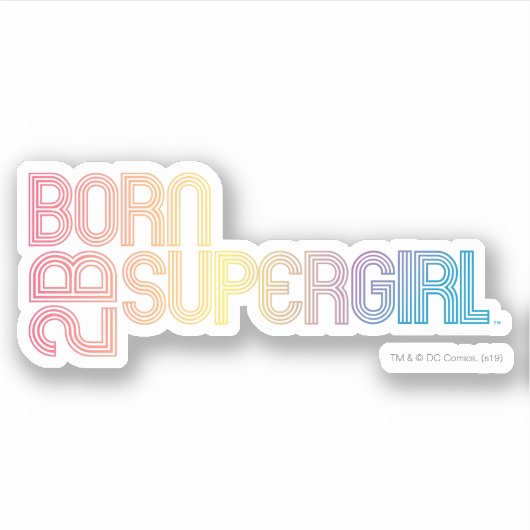 生まれ女 シール (正面)