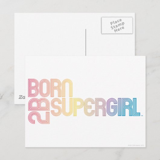 生まれ女 ポストカード (正面/裏面)