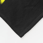 生まれ姿スケートで滑る フリースブランケット (角)