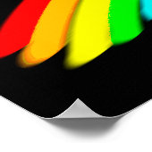 生まれ姿スケートで滑る ポスター (角)