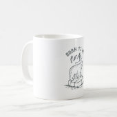 生まれ実在する コーヒーマグカップ (正面左)