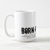 生まれ年に コーヒーマグカップ (左)