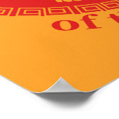 生まれ年の節句 – 中国の〔占星術の〕十二宮図 ポスター (角)