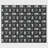 生まれ年の誕生日包装紙 ラッピングペーパー (フラット)