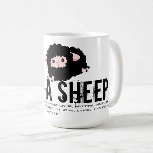 生まれ年 コーヒーマグカップ (正面右)