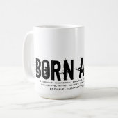 生まれ年 コーヒーマグカップ (正面左)