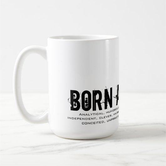 生まれ年 コーヒーマグカップ (左)