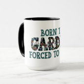 生まれ庭に強制さおもしろいれ マグカップ (正面左)