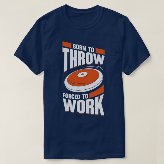 生まれ投げ捨て Tシャツ (デザイン正面)