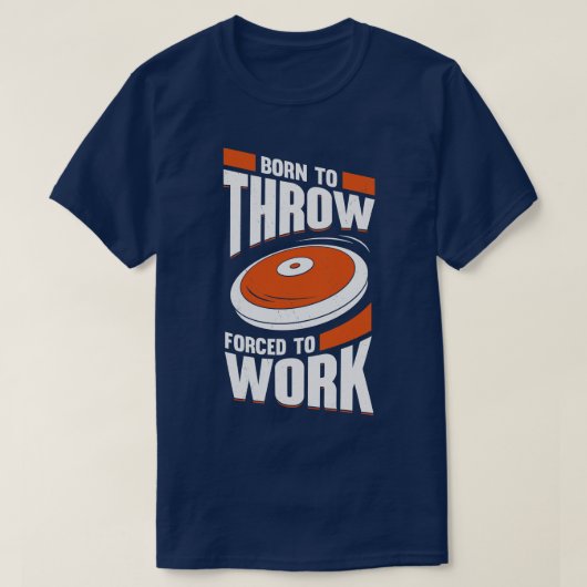 生まれ投げ捨て Tシャツ (デザイン正面)