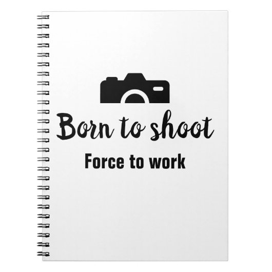 生まれ撃つ ノートブック (正面)