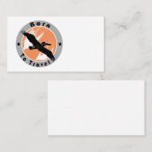 生まれ旅行名刺 名刺 (正面/裏面)