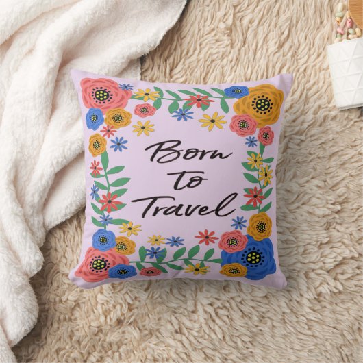 生まれ旅行 クッション (ブランケット)