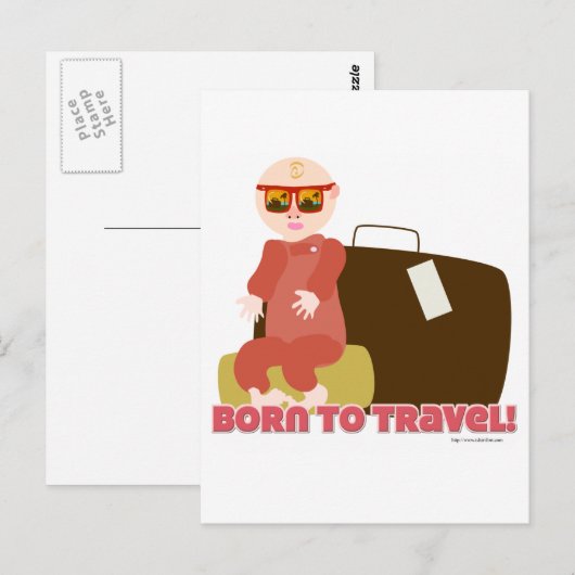 生まれ旅行 ポストカード (正面/裏面)