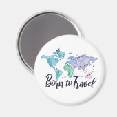 生まれ旅行 マグネット (正面/裏面)