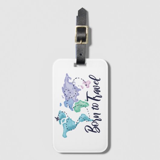 生まれ旅行 ラゲッジタグ (正面縦)