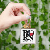 生まれ春テキサス州 キーホルダー (手)