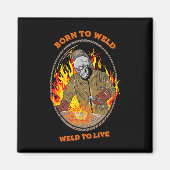 生まれ溶接する マグネット (正面)