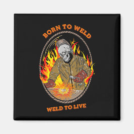 生まれ溶接する マグネット